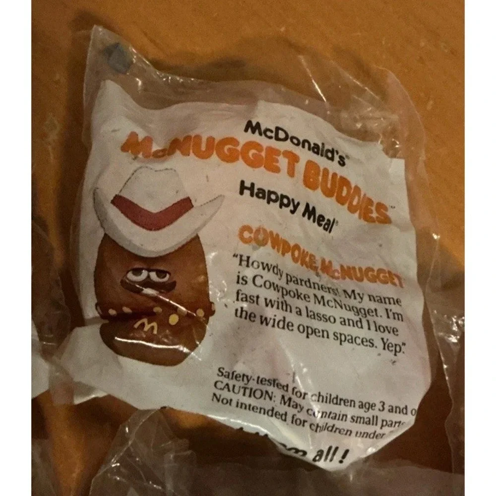 Vintage 1988 McDonald's McNugget Buddies Happy Meal Toys‎ Lot of 9 Sealed
